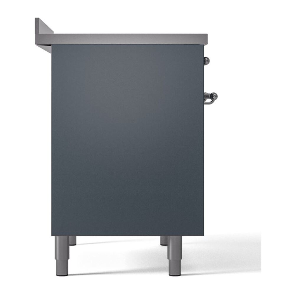 ILVE Nostalgie II 40" UPDI406NMPBGC Induction Range, left side view