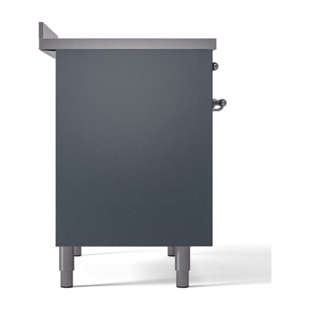 ILVE Nostalgie II 40" UPDI406NMPBGC Induction Range, left side view