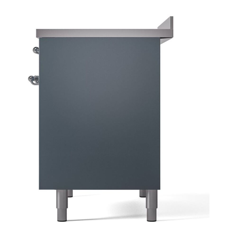 ILVE Nostalgie II 40" UPDI406NMPBGC Induction Range, right side view