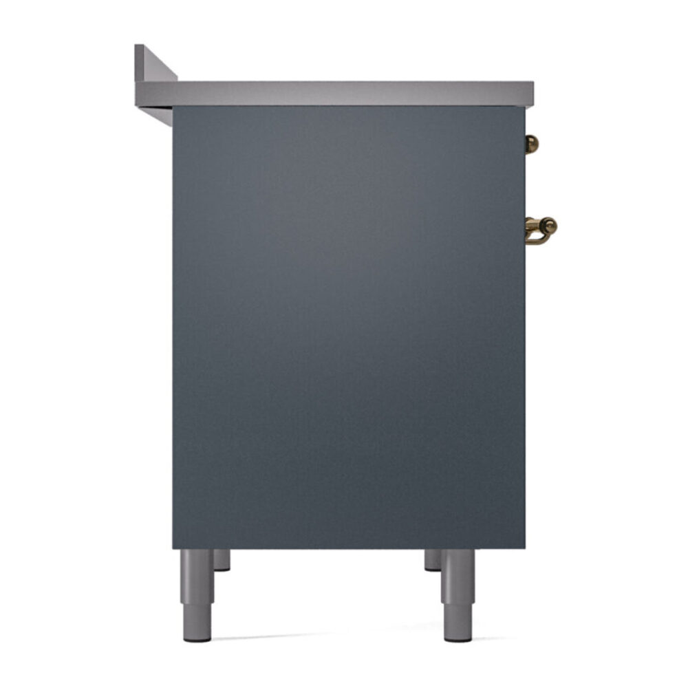 ILVE Nostalgie II 40" UPDI406NMPBGG Induction Range, left side view