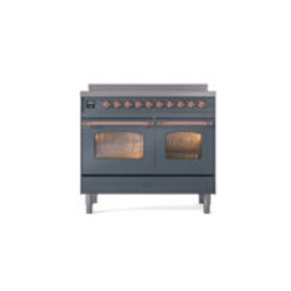 ILVE Nostalgie II 40" UPDI406NMPBGP Induction Range, front view