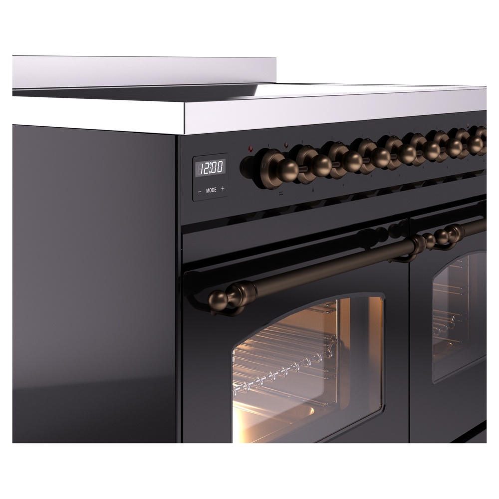 ILVE Nostalgie II 40" UPDI406NMPBKB Induction Range, details