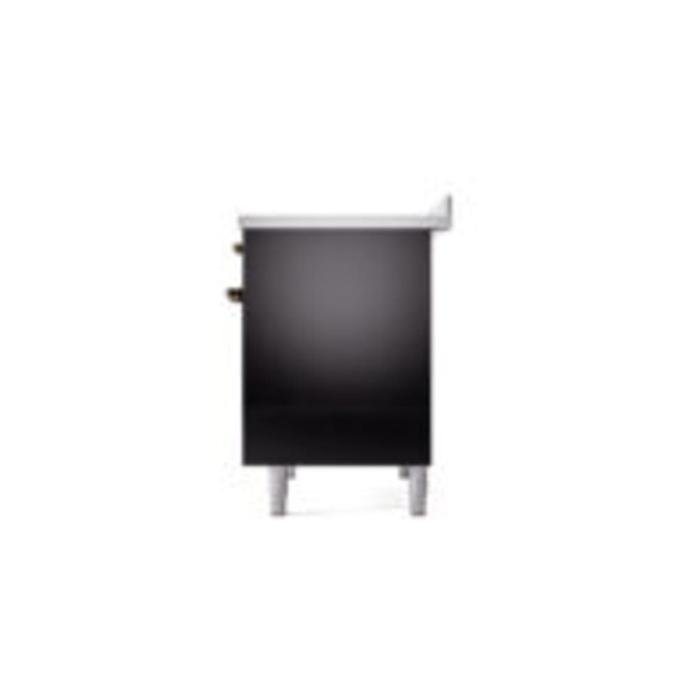 ILVE Nostalgie II 40" UPDI406NMPBKB Induction Range, right side view