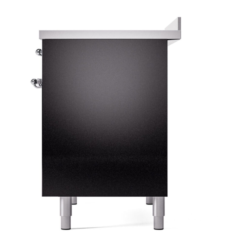 ILVE UPDI406NMPBKC Nostalgie II 40" Induction Range, right side view
