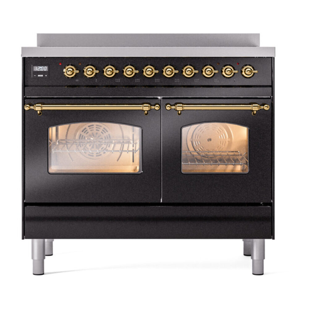 ILVE UPDI406NMPBKG Nostalgie II 40" Induction Range, front view