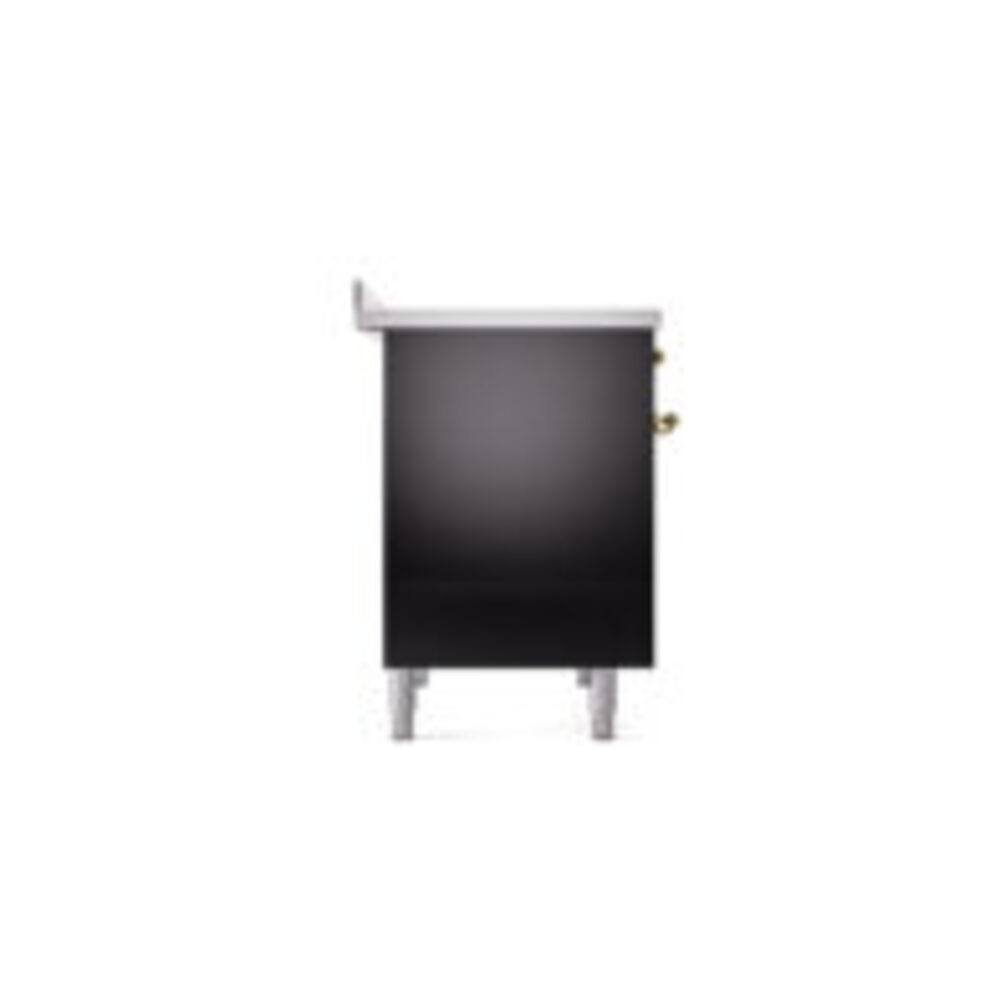 ILVE UPDI406NMPBKG Nostalgie II 40" Induction Range, left side view