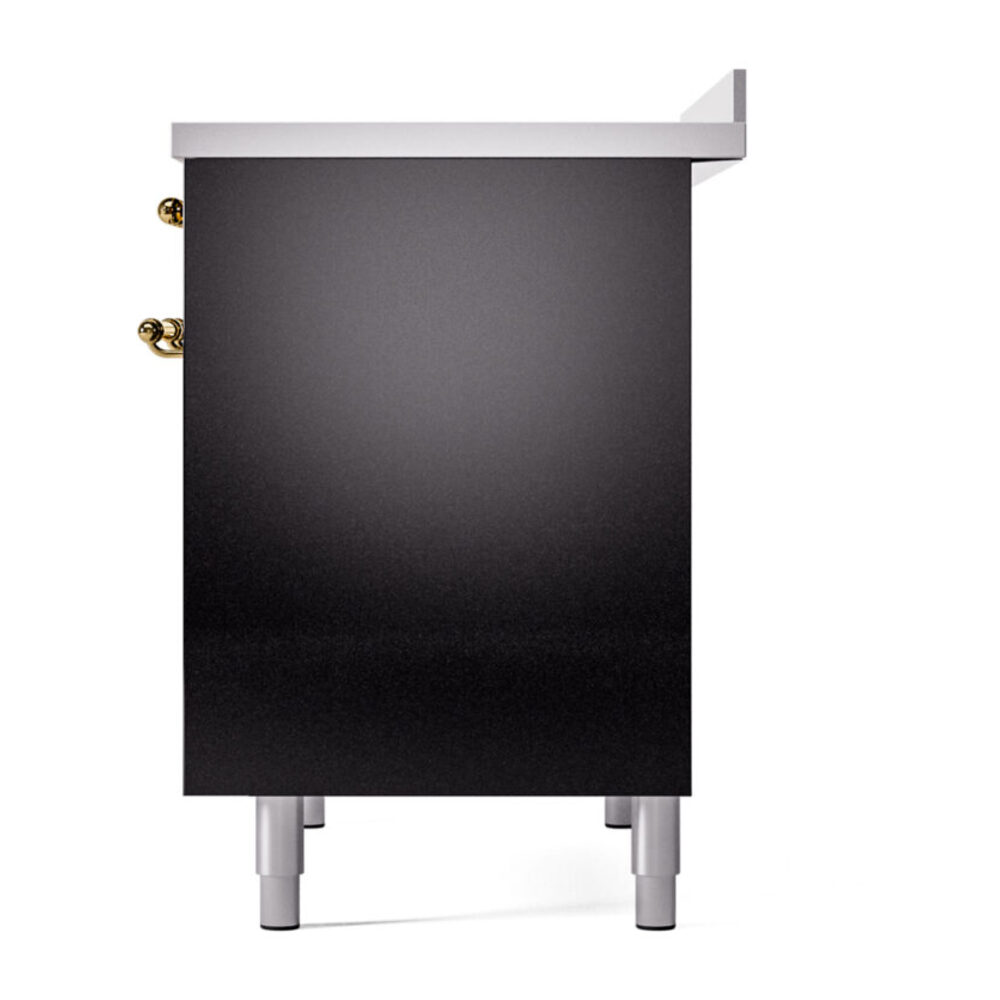 ILVE UPDI406NMPBKG Nostalgie II 40" Induction Range, right side view