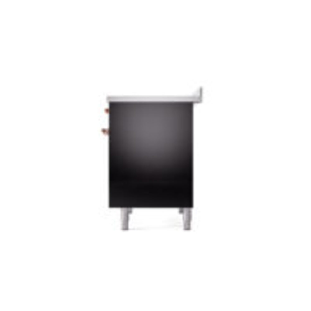 ILVE UPDI406NMPBKP Nostalgie II 40" Induction Range, right side view