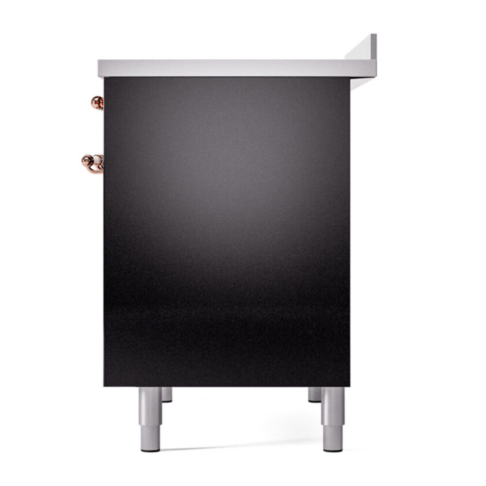 ILVE UPDI406NMPBKP Nostalgie II 40" Induction Range, right side view