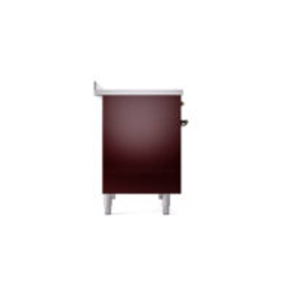 ILVE UPDI406NMPBUB Nostalgie II 40" Induction Range, left side view