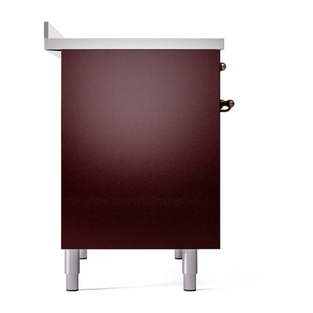 ILVE UPDI406NMPBUB Nostalgie II 40" Induction Range, left side view