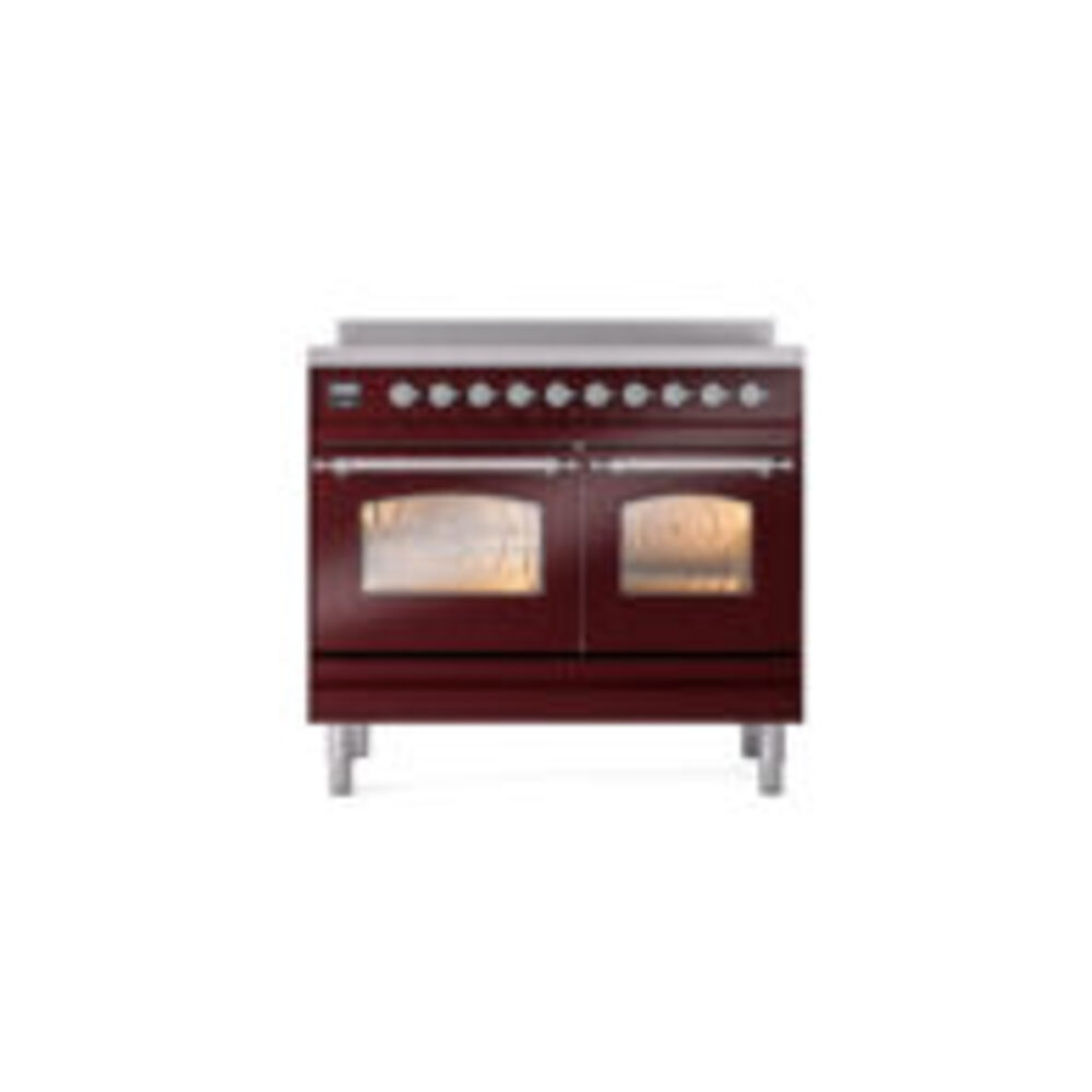 ILVE UPDI406NMPBUC Nostalgie II 40" Induction Range, front view