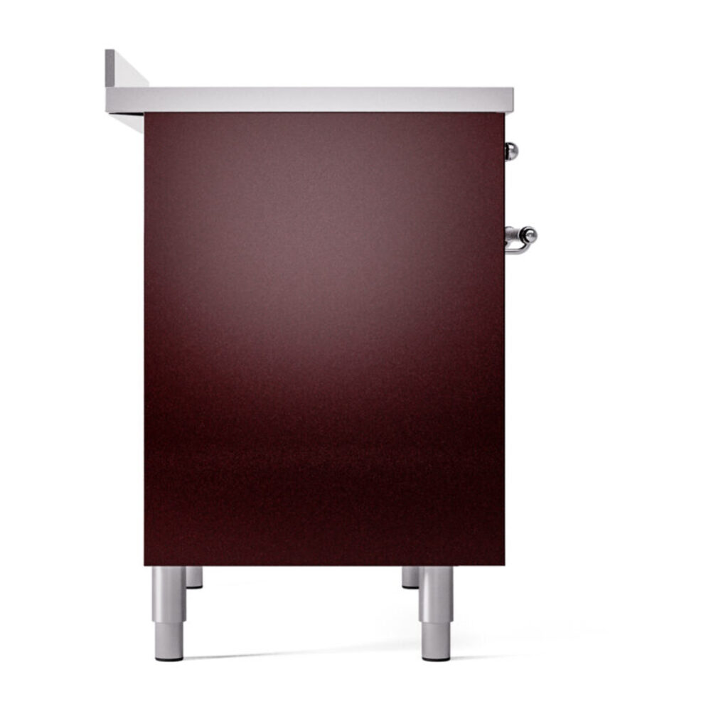 ILVE UPDI406NMPBUC Nostalgie II 40" Induction Range, left side view