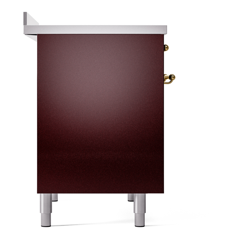 ILVE UPDI406NMPBUG Nostalgie II 40" Induction Range, left side view