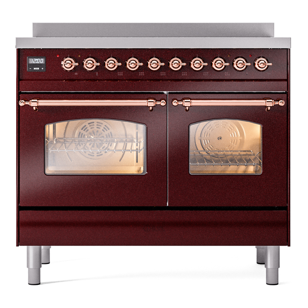 ILVE UPDI406NMPBUP Nostalgie II 40" Induction Range, front view