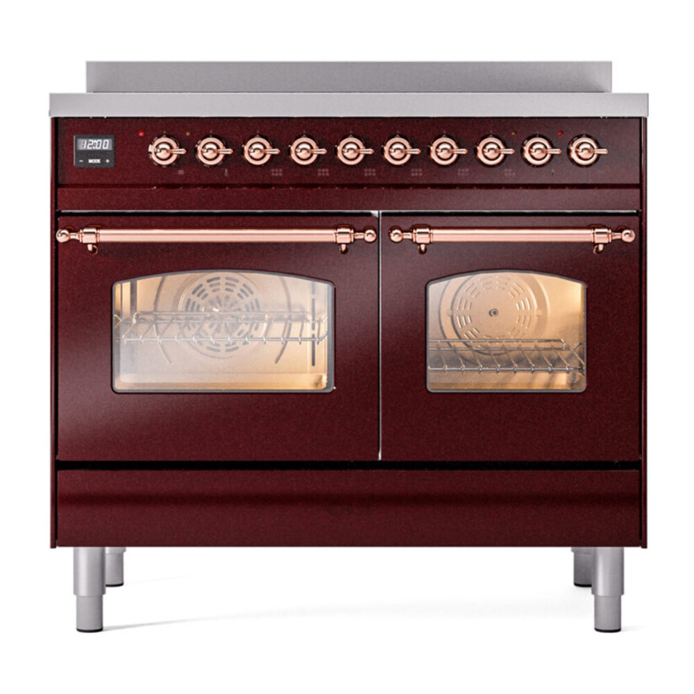 ILVE UPDI406NMPBUP Nostalgie II 40" Induction Range, front view