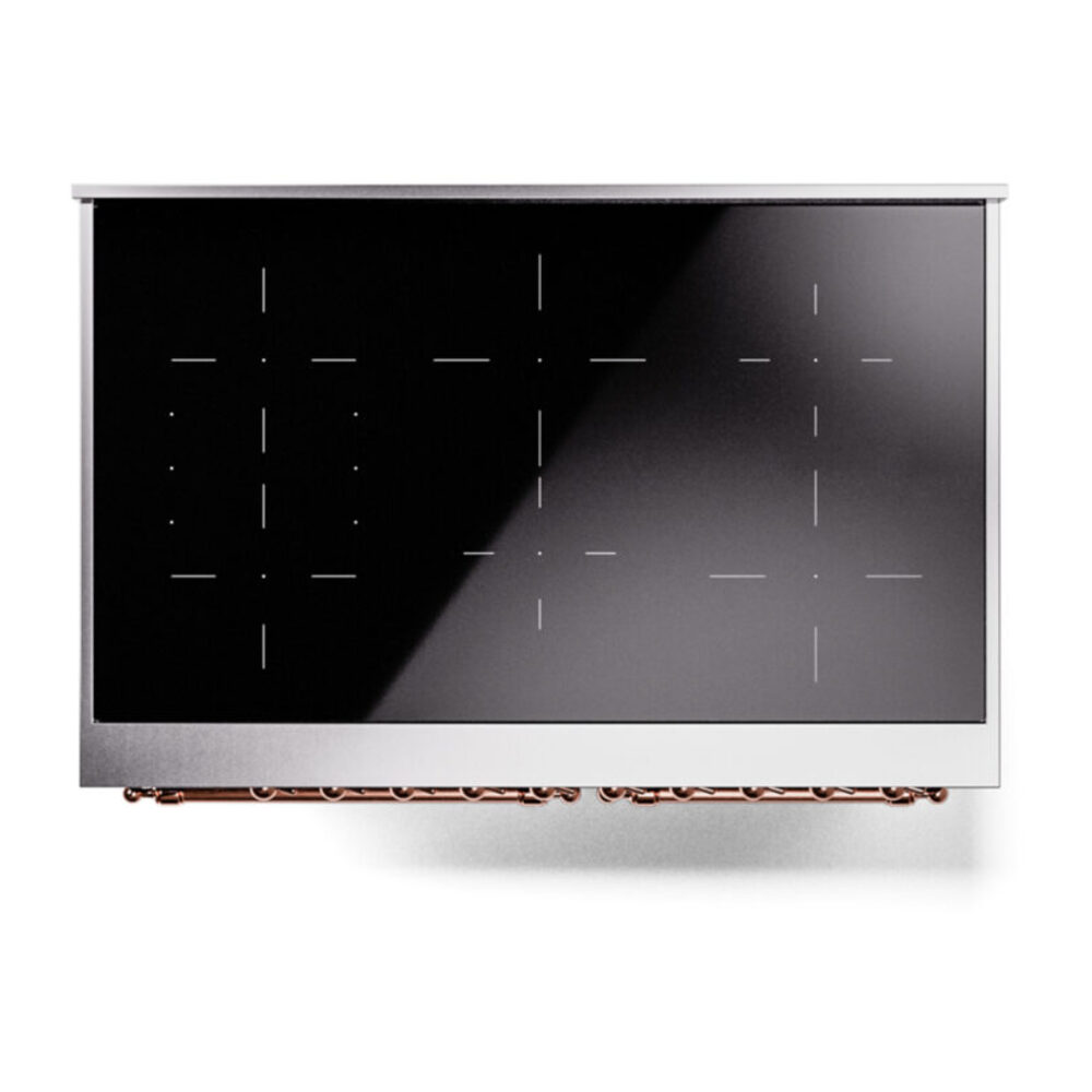 ILVE UPDI406NMPBUP Nostalgie II 40" Induction Range, top view