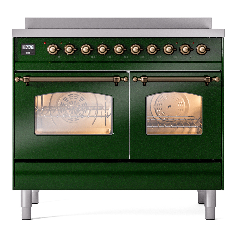ILVE UPDI406NMPEGB Nostalgie II 40" Induction Range, front view