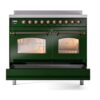 ILVE UPDI406NMPEGB Nostalgie II 40" Induction Range, drawer opened