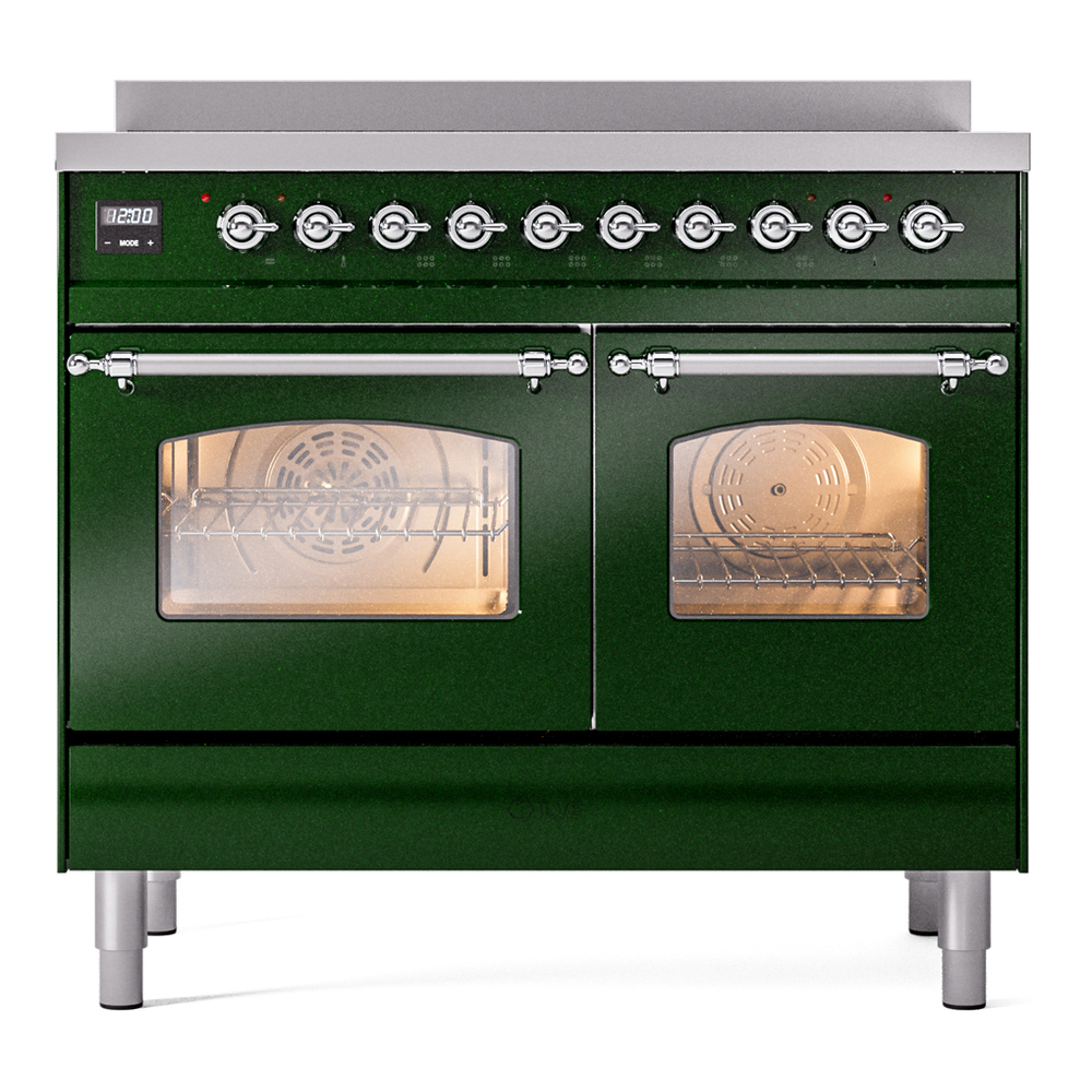 ILVE UPDI406NMPEGC Nostalgie II 40" Induction Range, front view