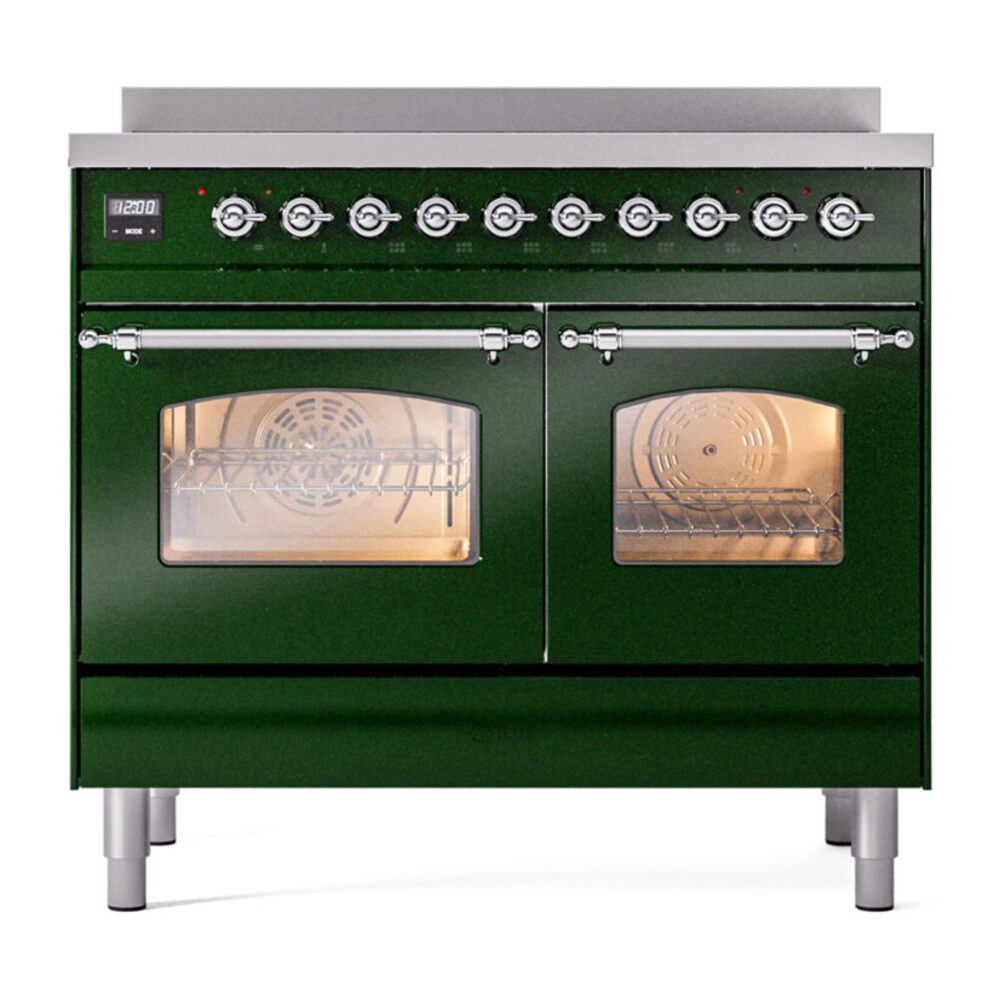 ILVE UPDI406NMPEGC Nostalgie II 40" Induction Range, front view