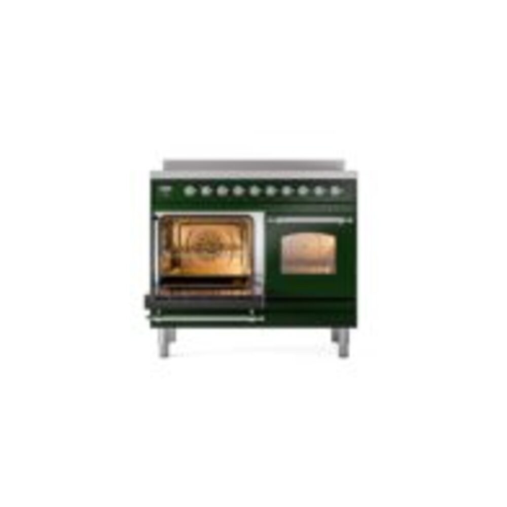 ILVE UPDI406NMPEGC Nostalgie II 40" Induction Range, main oven door opened