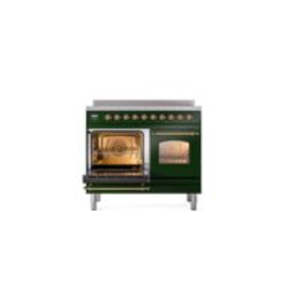 ILVE UPDI406NMPEGG Nostalgie II 40" Induction Range, main oven door opened