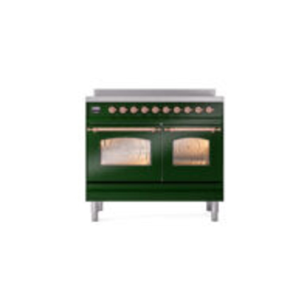 ILVE UPDI406NMPEGP Nostalgie II 40" Induction Range, front view