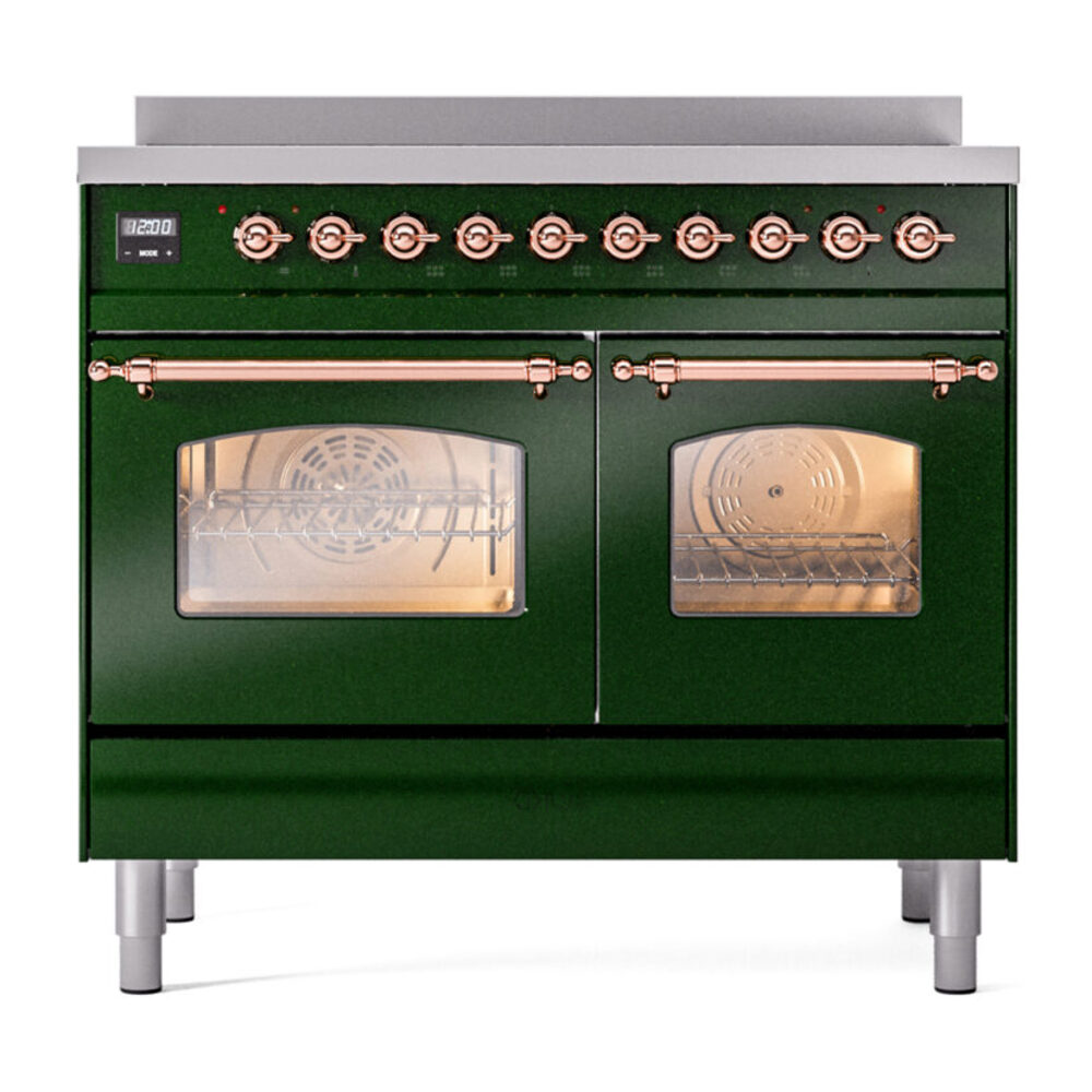 ILVE UPDI406NMPEGP Nostalgie II 40" Induction Range, front view