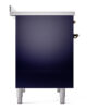 ILVE UPDI406NMPMBB Nostalgie II 40" Induction Range, left side view