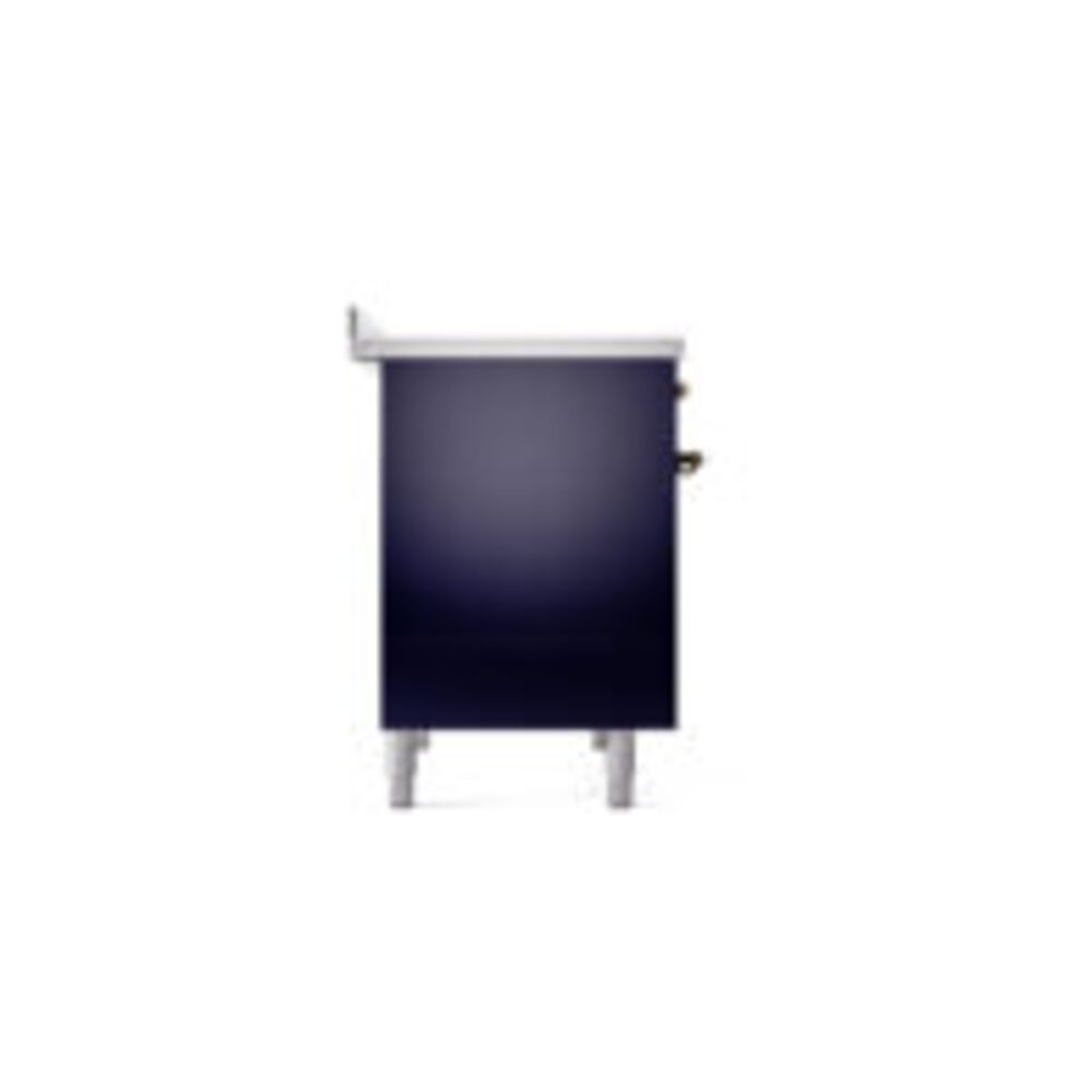 ILVE UPDI406NMPMBB Nostalgie II 40" Induction Range, left side view