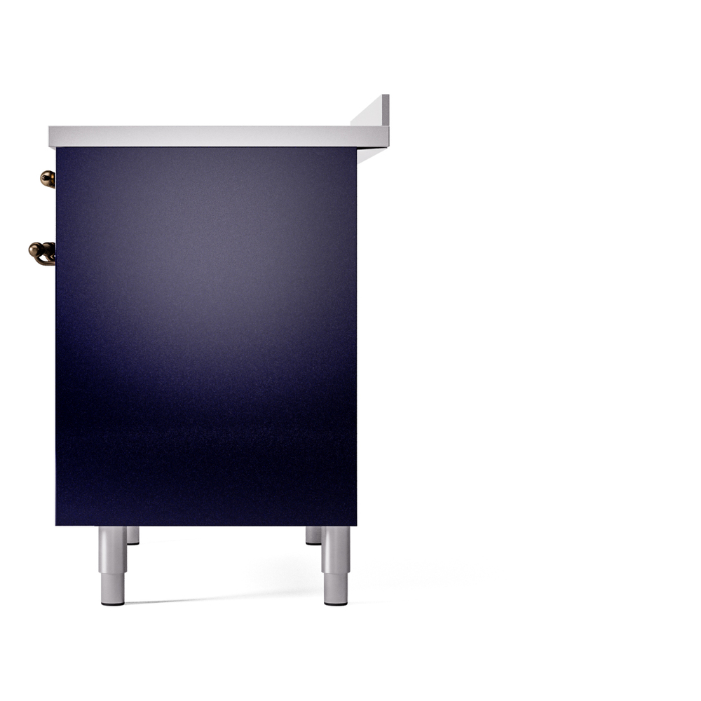 ILVE UPDI406NMPMBB Nostalgie II 40" Induction Range, right side view