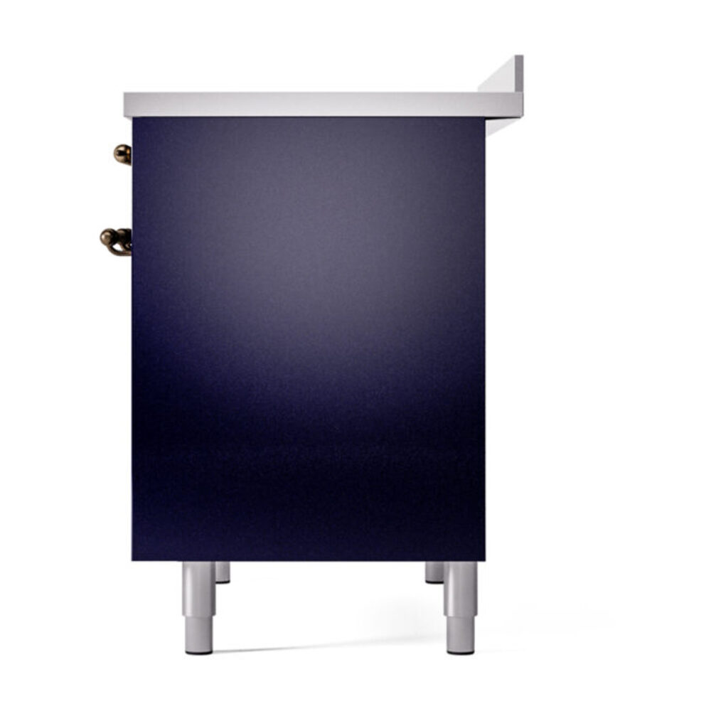 ILVE UPDI406NMPMBB Nostalgie II 40" Induction Range, right side view