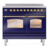 ILVE UPDI406NMPMBG Nostalgie II 40" Induction Range, front view