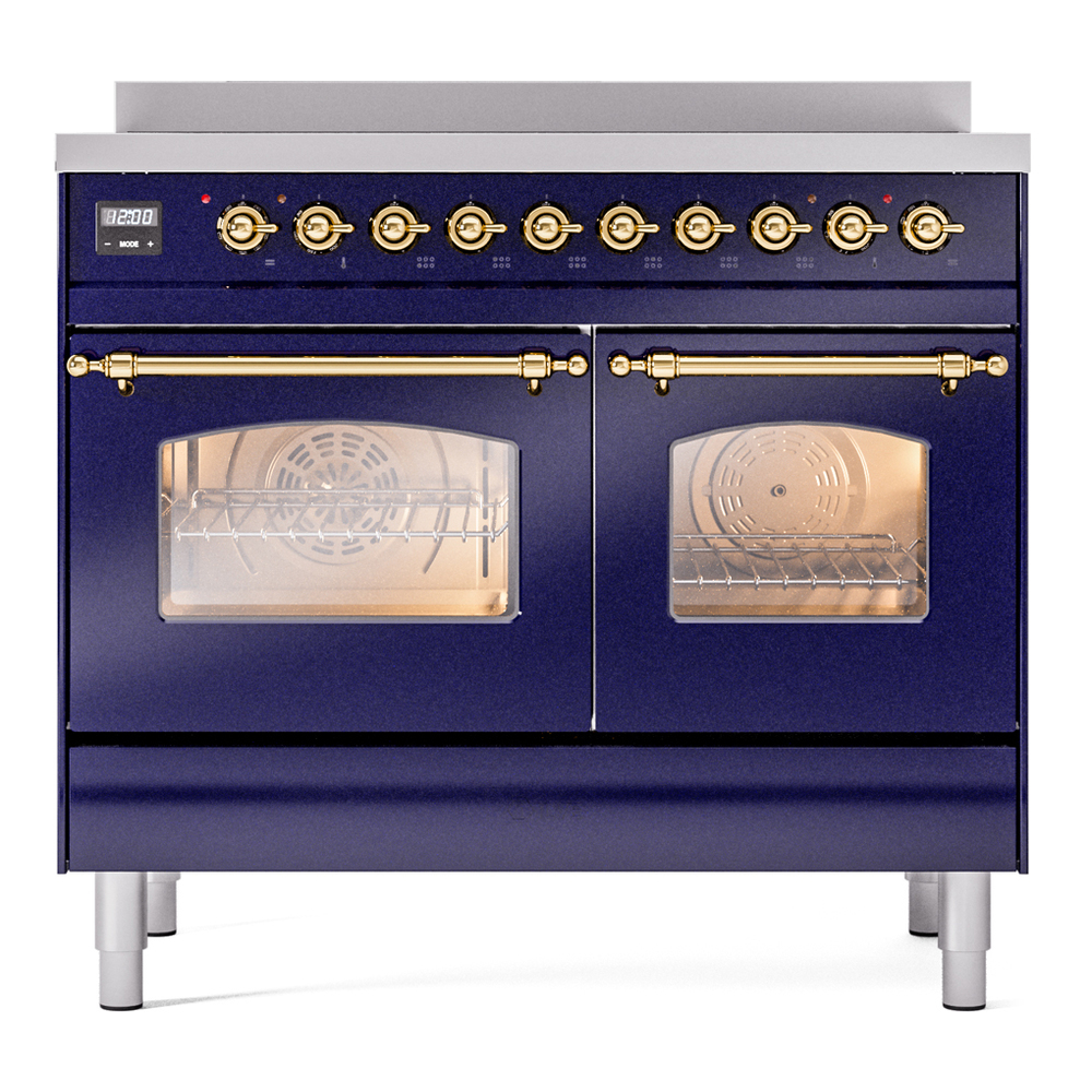 ILVE UPDI406NMPMBG Nostalgie II 40" Induction Range, front view