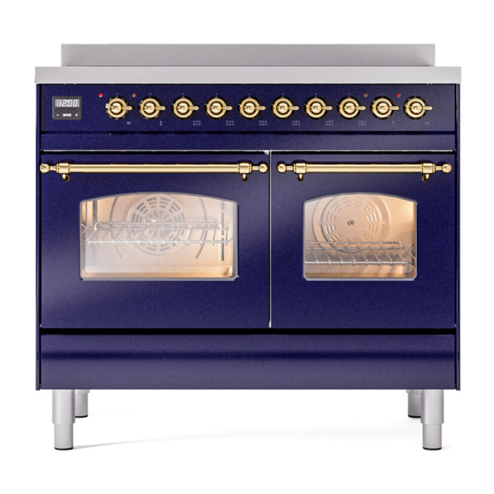 ILVE UPDI406NMPMBG Nostalgie II 40" Induction Range, front view
