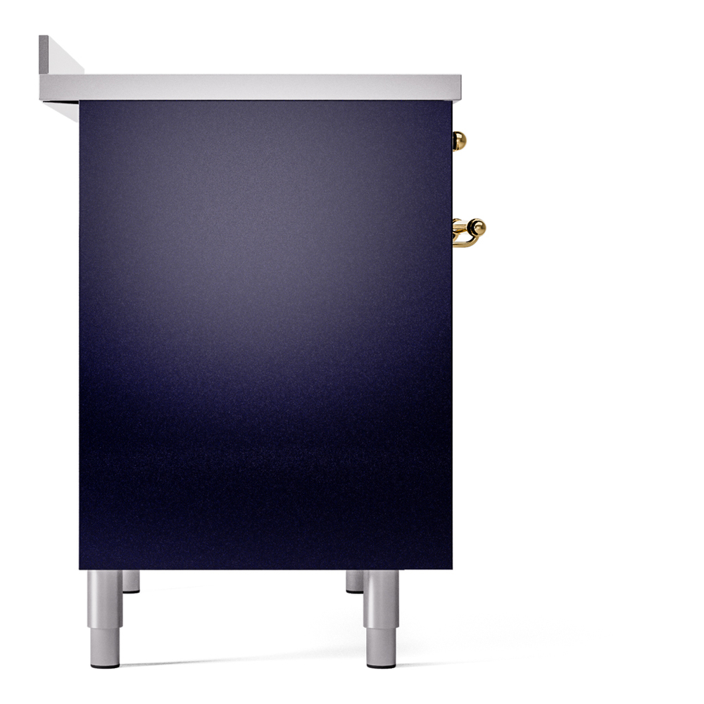 ILVE UPDI406NMPMBG Nostalgie II 40" Induction Range, left side view