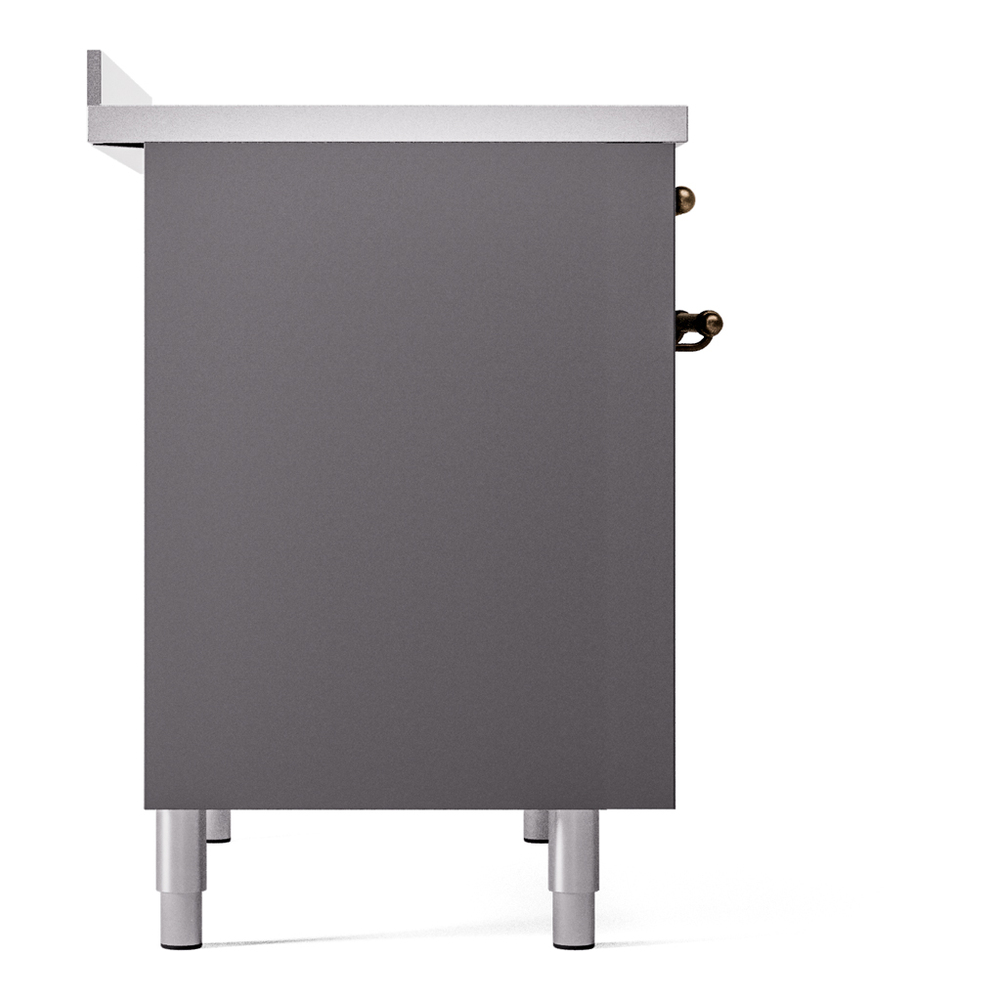 ILVE UPDI406NMPMGB Nostalgie II 40" Induction Range, left side view