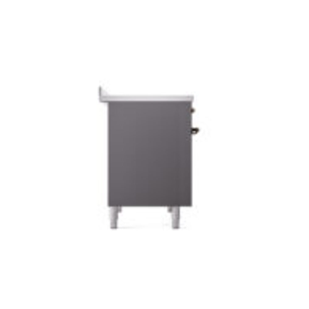 ILVE UPDI406NMPMGB Nostalgie II 40" Induction Range, left side view
