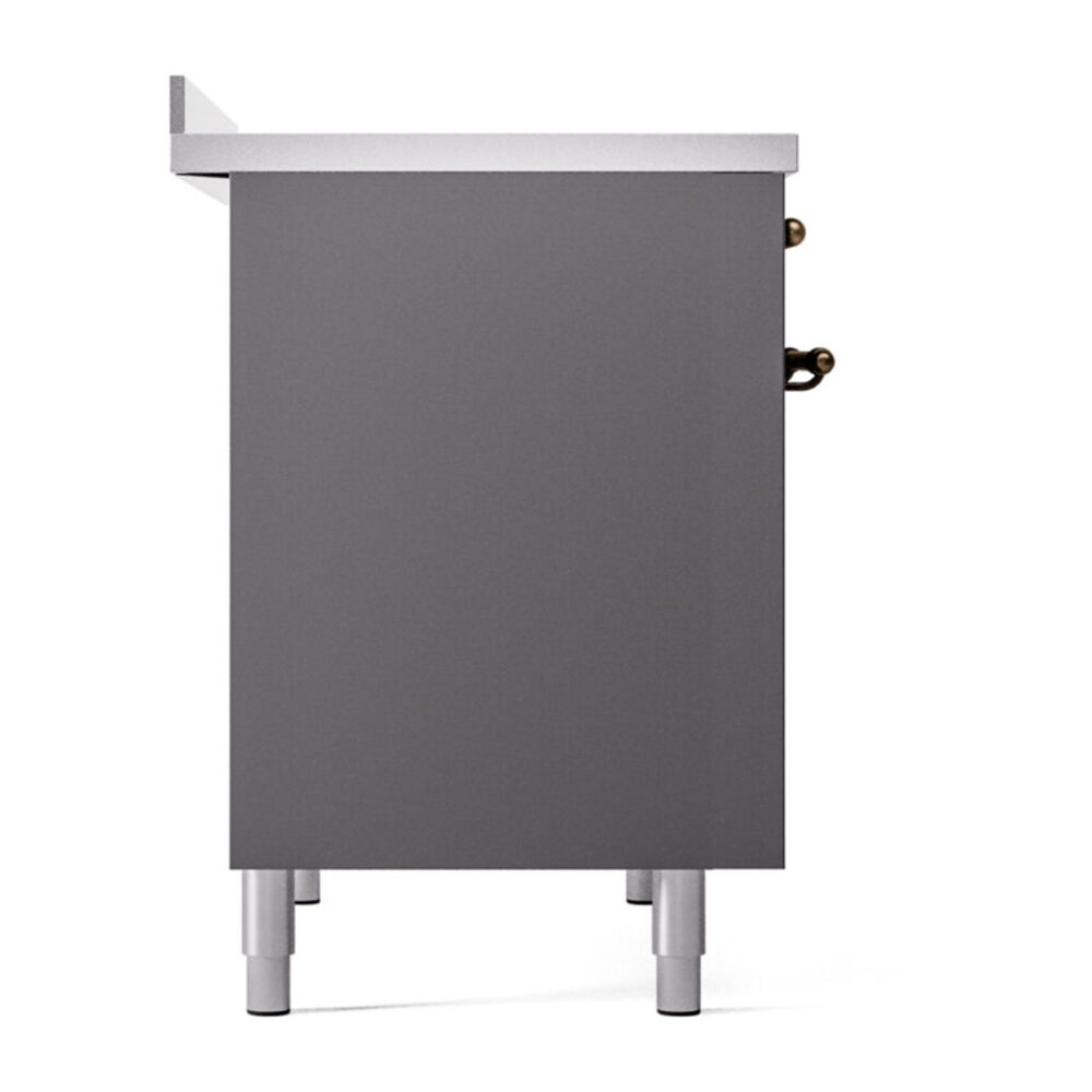 ILVE UPDI406NMPMGB Nostalgie II 40" Induction Range, left side view