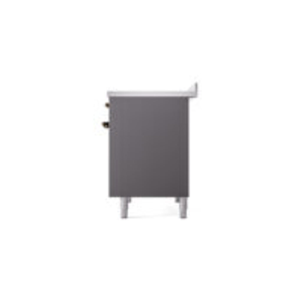 ILVE UPDI406NMPMGB Nostalgie II 40" Induction Range, right side view