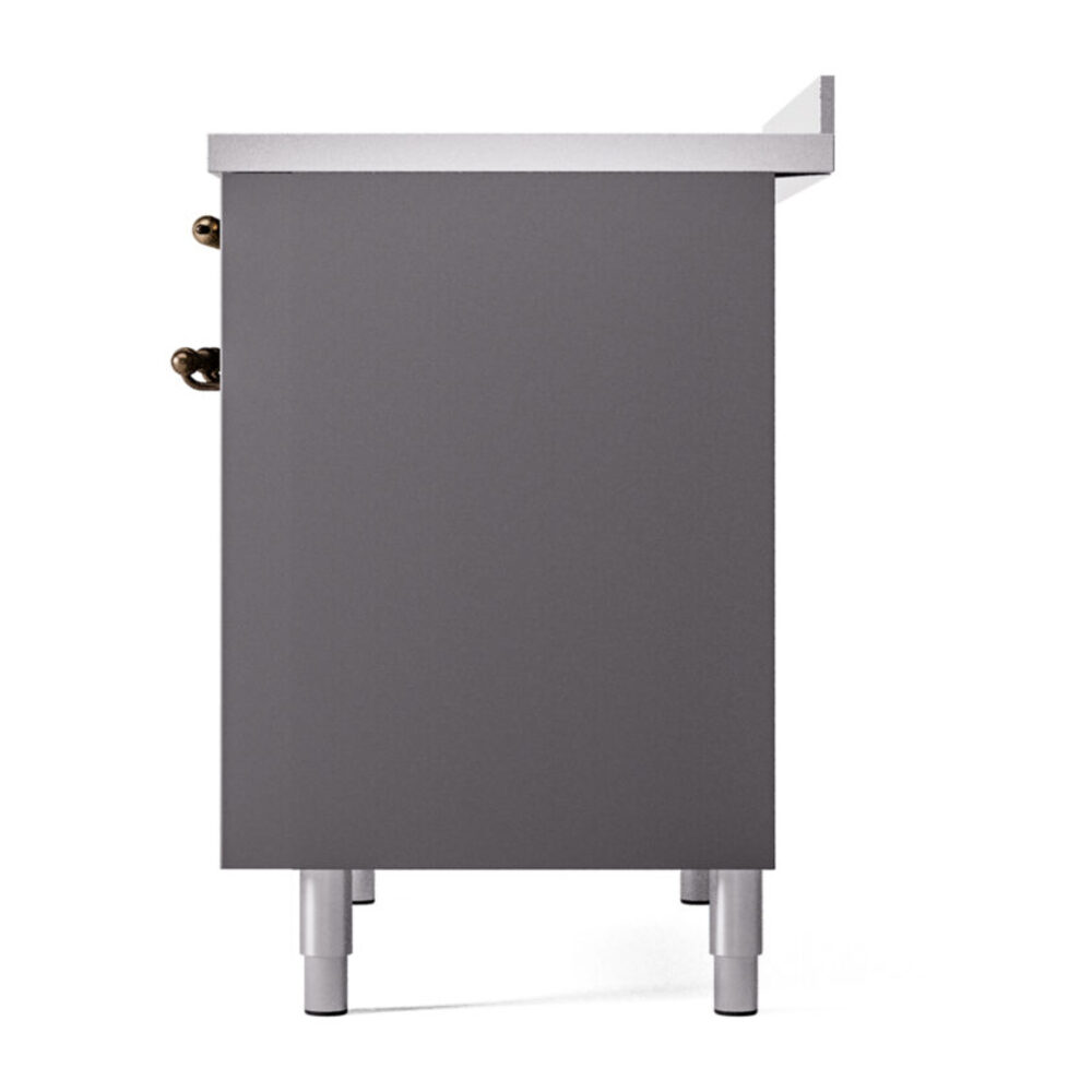 ILVE UPDI406NMPMGB Nostalgie II 40" Induction Range, right side view