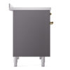 ILVE UPDI406NMPMGG Nostalgie II 40" Induction Range, left side view
