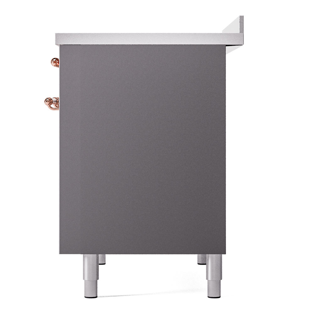 ILVE UPDI406NMPMGP Nostalgie II 40" Induction Range, right side view