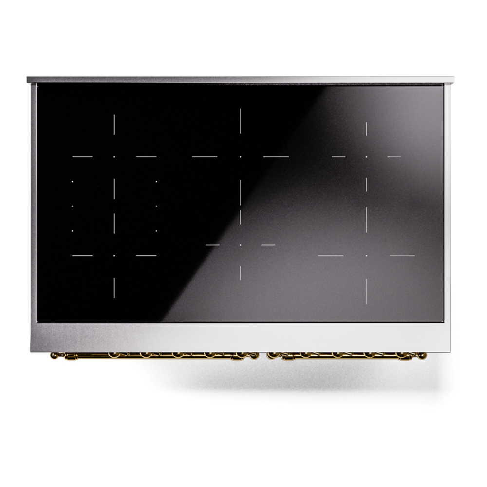 ILVE UPDI406NMPRAG Nostalgie II 40" Induction Range, top view