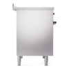 ILVE UPDI406NMPSSB Nostalgie II 40" Induction Range, left side view