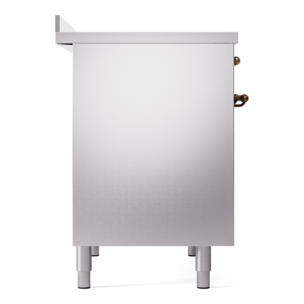 ILVE UPDI406NMPSSB Nostalgie II 40" Induction Range, left side view