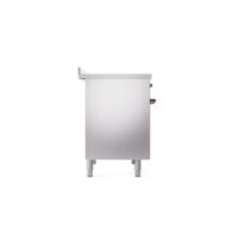 ILVE UPDI406NMPSSB Nostalgie II 40" Induction Range, left side view