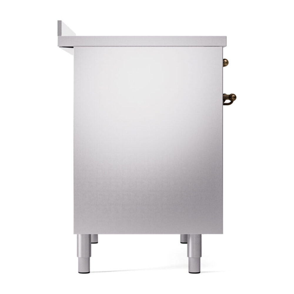 ILVE UPDI406NMPSSB Nostalgie II 40" Induction Range, left side view