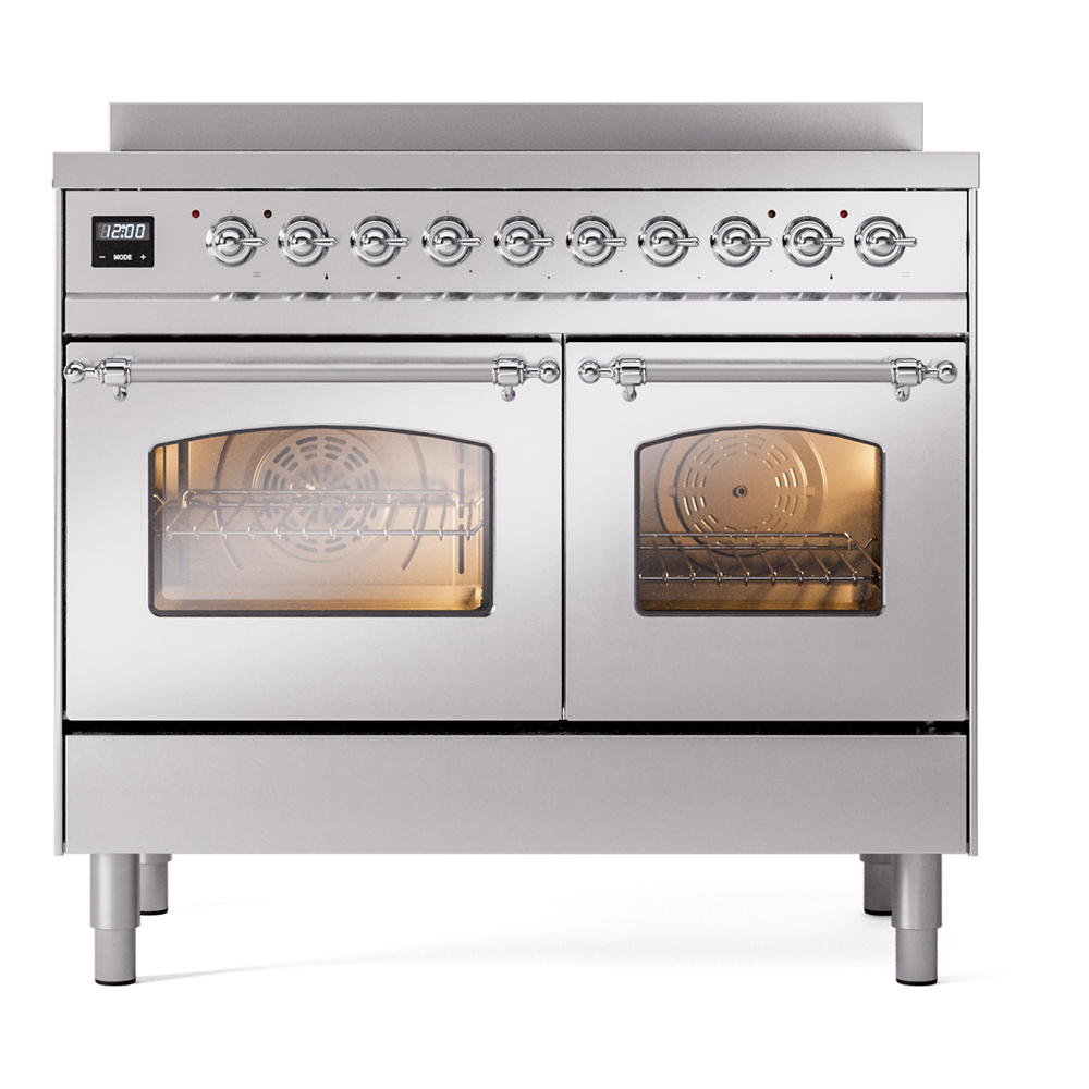 ILVE UPDI406NMPSSC Nostalgie II 40" Induction Range, front view